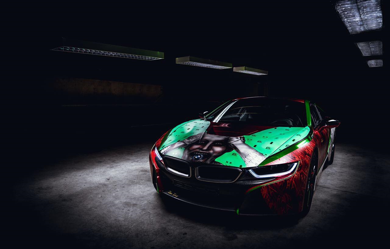 “Suicide Squad” BMW i8 by Rene Turrek