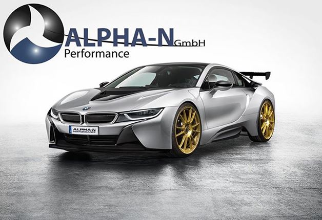 Alpha-N BMW i8 Rendering