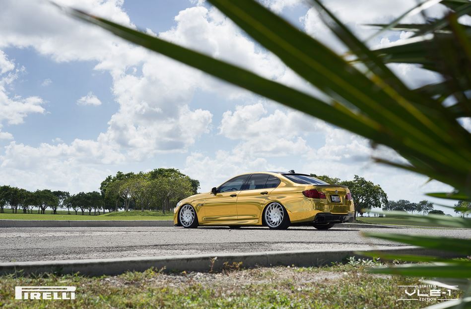 BMW 5 Series on Vossen wheels