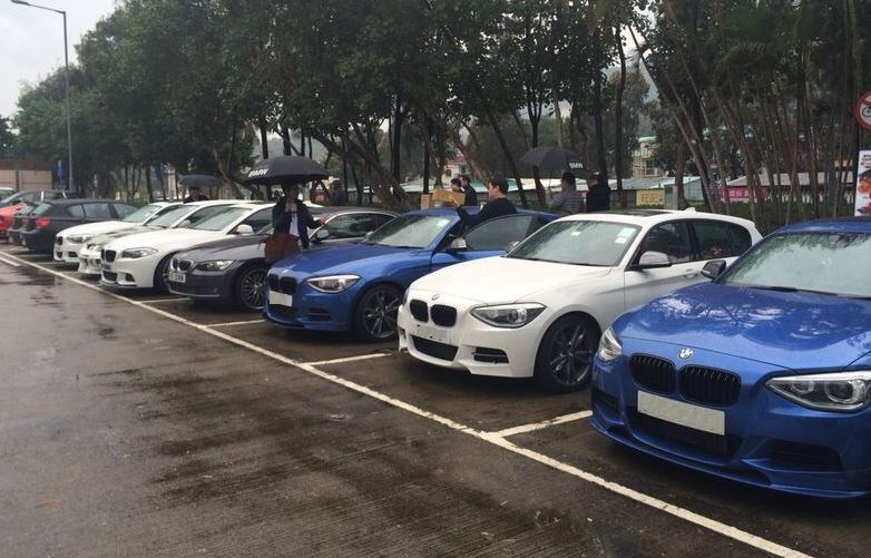 BMW M135i gathering