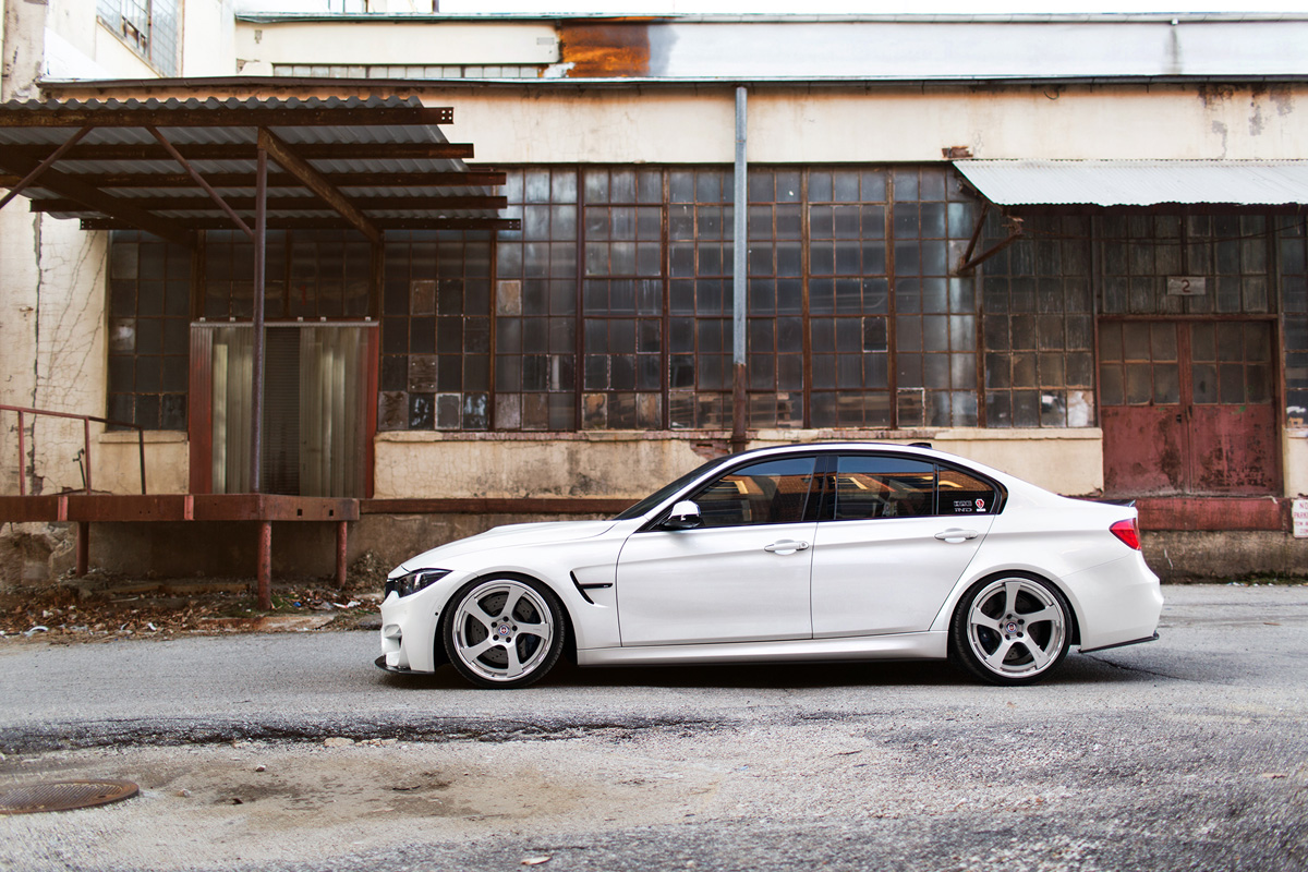 F80 BMW M3 on HRE Wheels