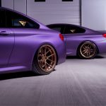 BMW M4 & M6 in Matte Purple (1)