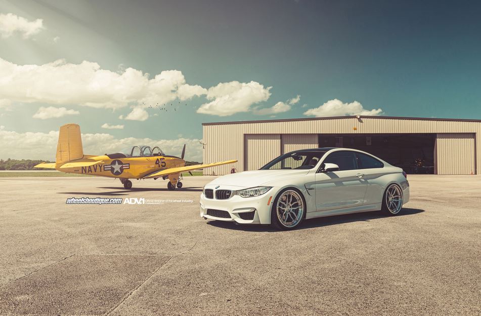 BMW M4 on ADV.1 wheels