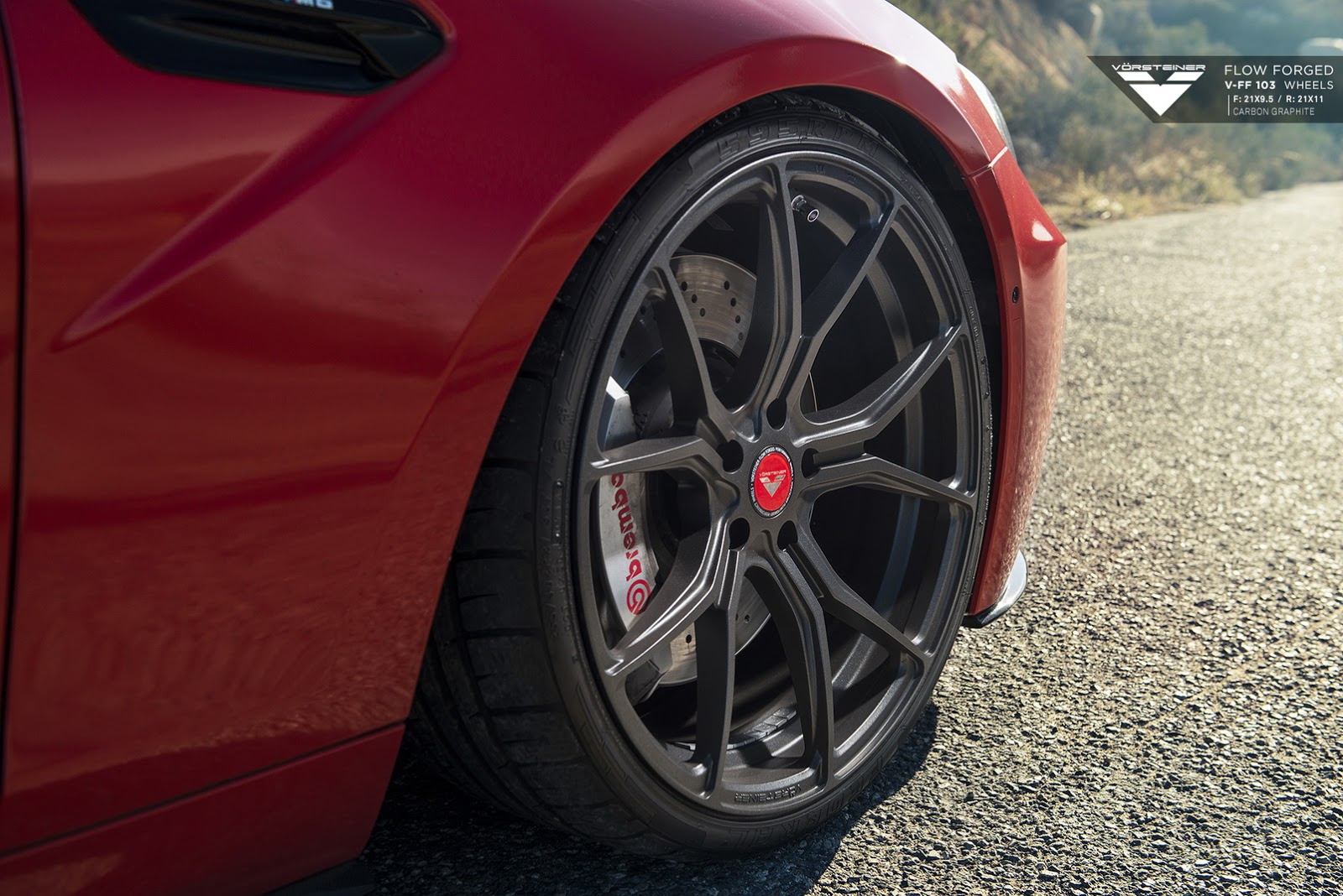 BMW M6 with 21-inch Carbon Graphite Alloys by Vorsteiner (11)