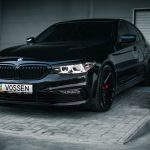 Carbon Black Metallic G30 BMW 5-Series with Vossen Wheels (15)