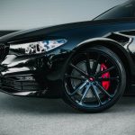 Carbon Black Metallic G30 BMW 5-Series with Vossen Wheels (6)