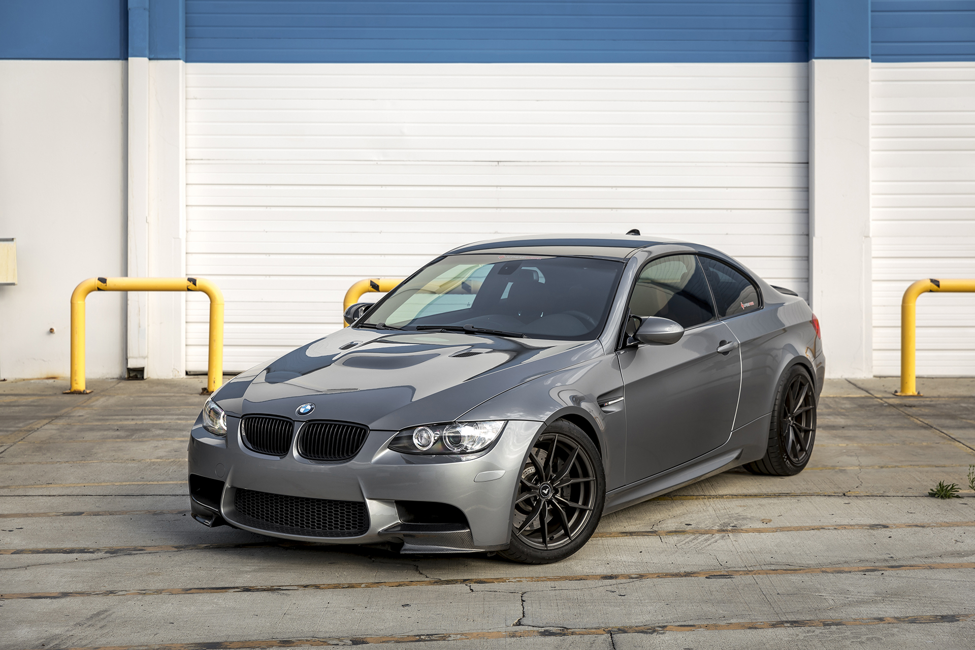 Space Gray E92 BMW M3 with Vorsteiner Wheels (34)
